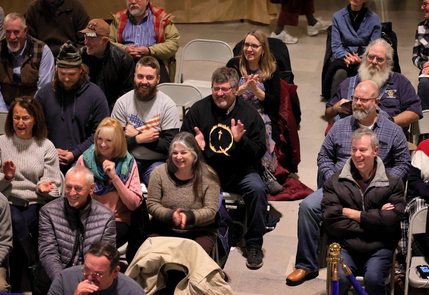 Douglas Frank gives presentation at Missouri capitol